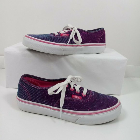 Vans Authentic Color Shift Shoes Kids 3.5 Purple - Picture 4 of 15